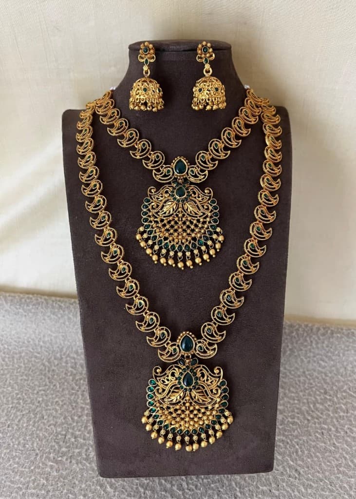 Gold plated silver collection